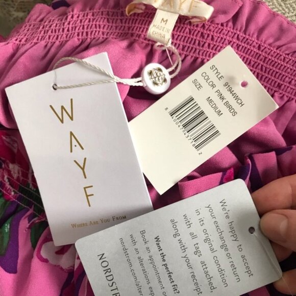 WAYF Cassidy Off the Shoulder Maxi Dress - Picture 11 of 11